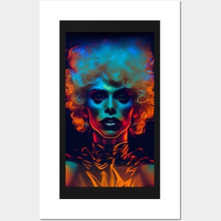 Psychedelic Drag Queen Posters and Art